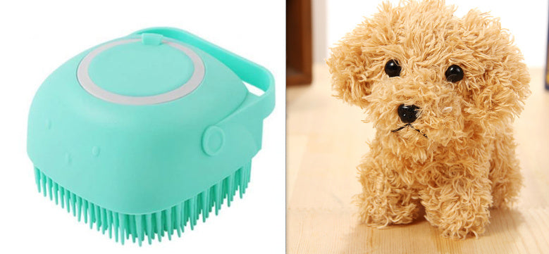 Pet Products Amazon Hot Silicone Dog Bath Brush